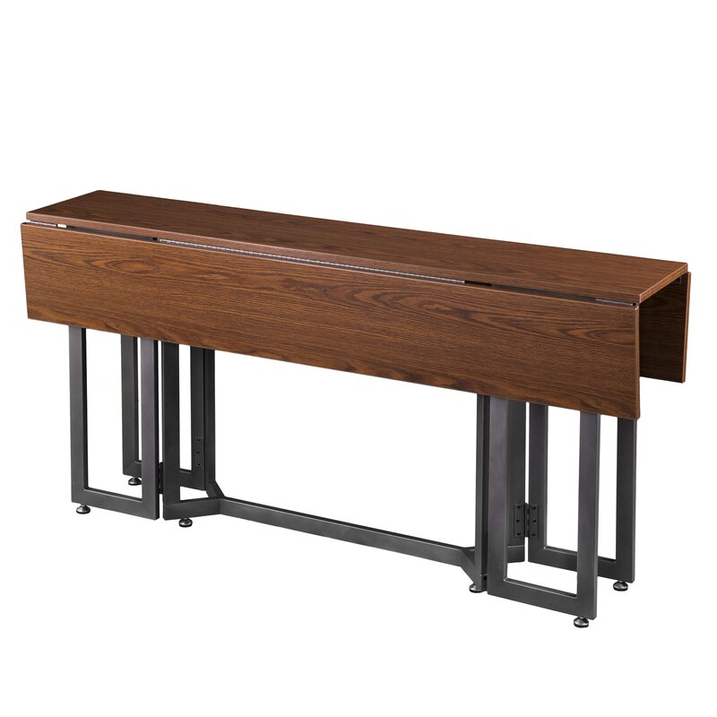 Ivy Bronx Eleanora Drop Leaf Console to Dining Table & Reviews | Wayfair